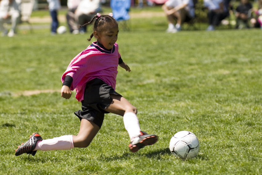 Kids doing athletics